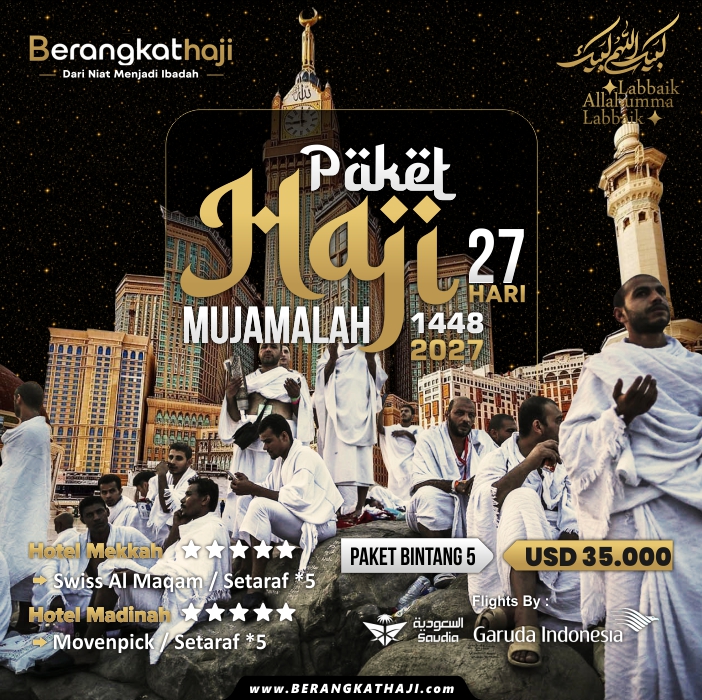 Paket Haji Khusus Mujamalah Bintang 5